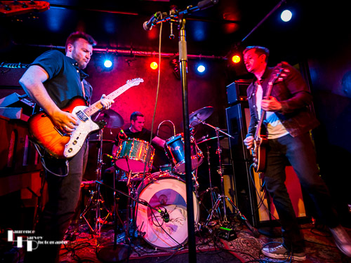 The Dust Coda on stage at Our Black Heart