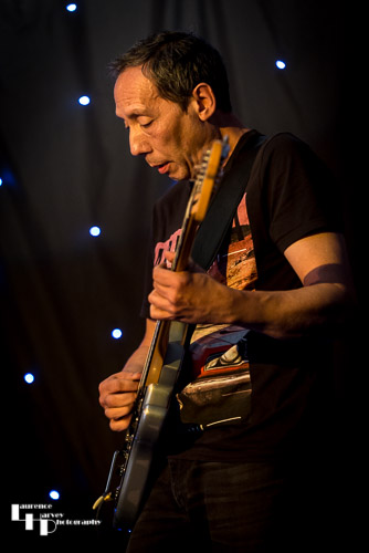 David Warne on guitar