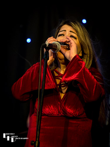 Tanya Piché on harmonica