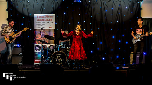 The Tanya Piché Blues Band on stage at The Harbour Room