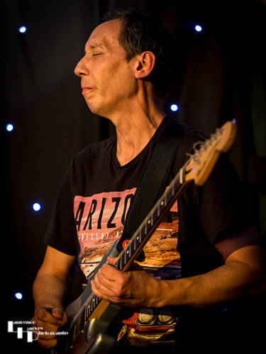David Warne on guitar