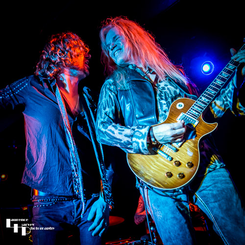 Jan Hoving on vocals & Adrian Vandenberg on guitar