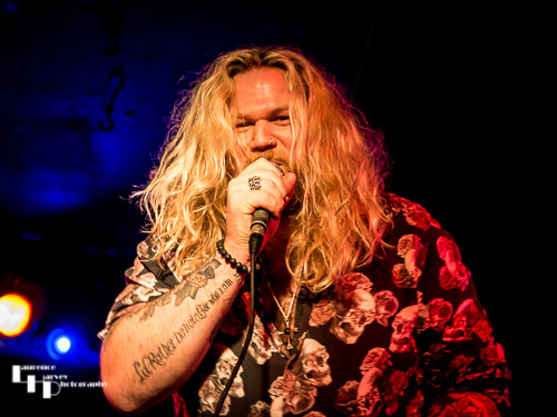 Guest vocals Nathan James (Inglorious)