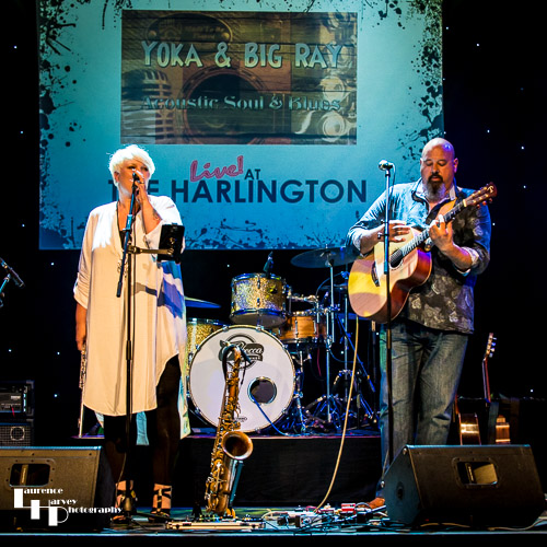 Yoka (Qureshi-Kuiper) on vocals & Big Ray (Qureshi) on guitar