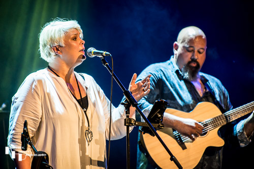 Yoka (Qureshi-Kuiper) on vocals & Big Ray (Qureshi) on guitar