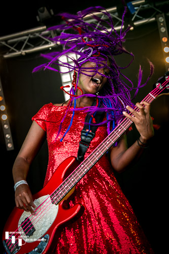 4th Labyrinth: Claudia McKenzie on bass