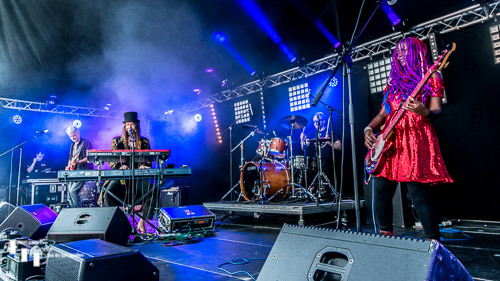 4th Labyrinth on stage at Cambridge Rock Festival