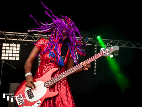 4th Labyrinth: Claudia McKenzie on bass