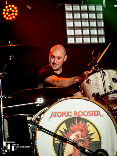 Atomic Rooster: Bo Walsh on drums