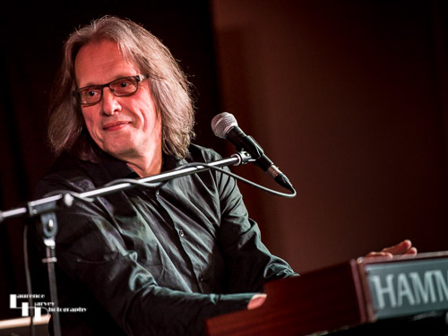 Paul Long on keyboards and vocals