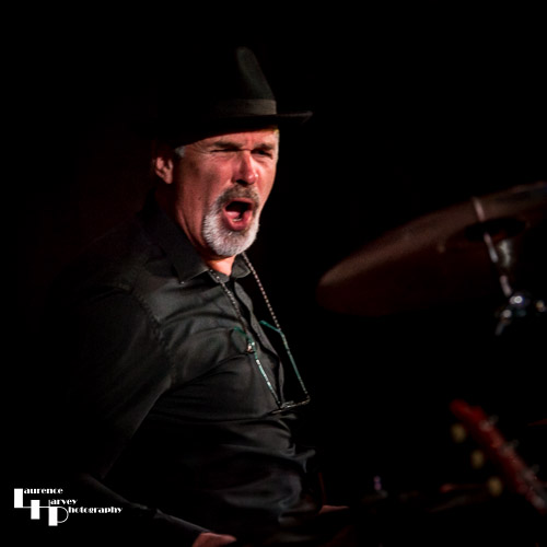 Kevin Yates on drums