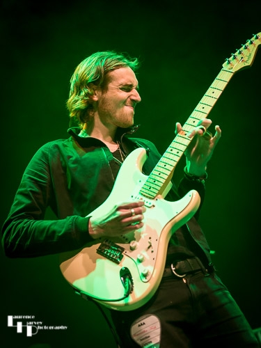 Joe Hazell on guitar