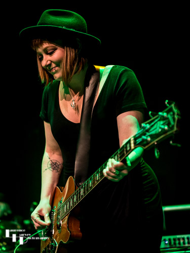 Charis Anderson on bass