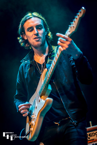 Joe Hazell on guitar