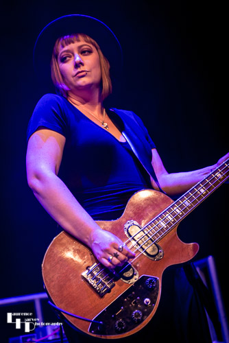 Charis Anderson on bass
