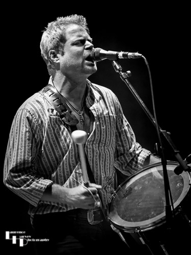 Neil Findlay on drums