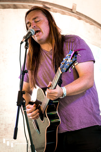 Matthew North on acoustic guitar & vocals