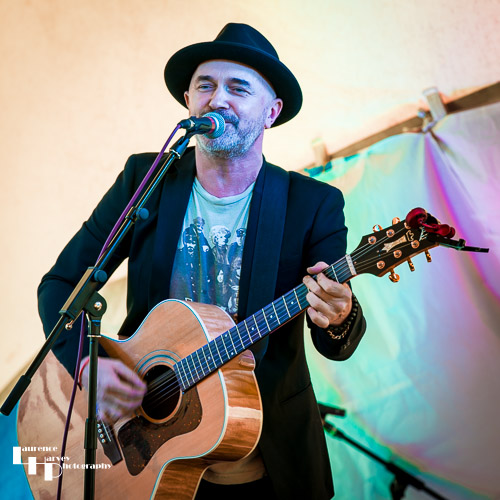 Matt Pearce on acoustic guitar & vocals