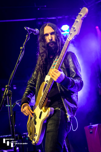 James Crutchley on bass