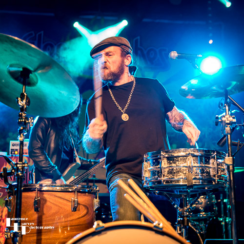 Ash Sheehan on drums & vocals