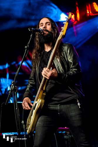 James Crutchley on bass & vocals
