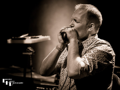 Gareth Tucker on harmonica