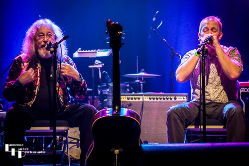 Dave Thomas & Gareth Tucker on stage at Norwich Arts Centre