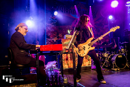 Glenn Hughes on vocals & bass, Vince DiCola on keys