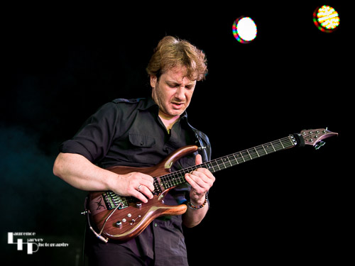 Hayley Griffiths Band: Mathieu Spaeter on guitar