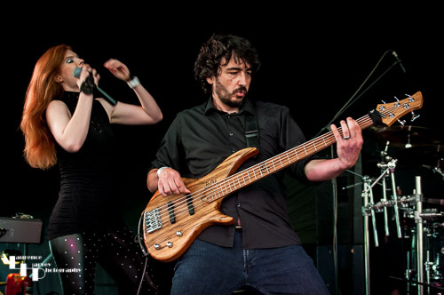 Hayley Griffiths Band: Bassist wth Hayley Griffiths on vocals