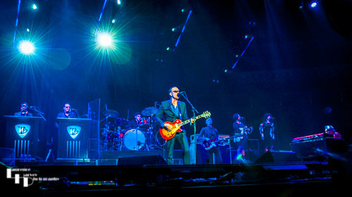Joe Bonamassa & his band on stage at The Royal Albert Hall