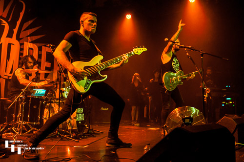 The Kris Barras Band on stage at Norwich Open