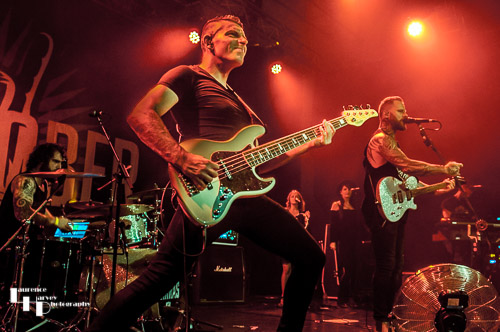 Elliott Blackler on bass