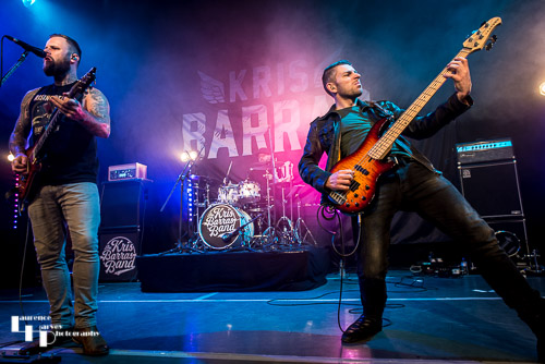 The Kris Barras Band on stage at The Harlington