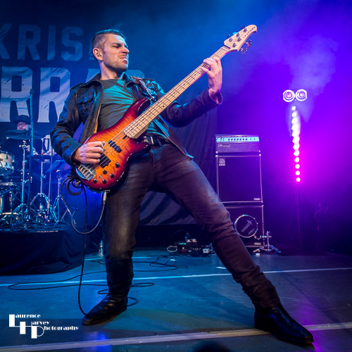 Elliott Blackler on bass
