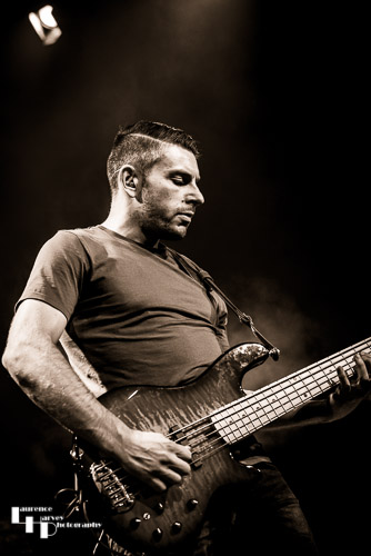Elliott Blackler on bass