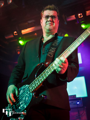 Lindsay Coulson on bass