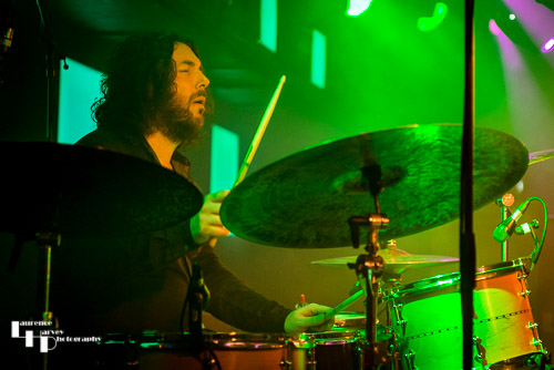 Wayne Proctor on drums