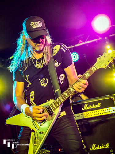 Laurence Archer on guitar