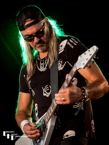 Laurence Archer on guitar