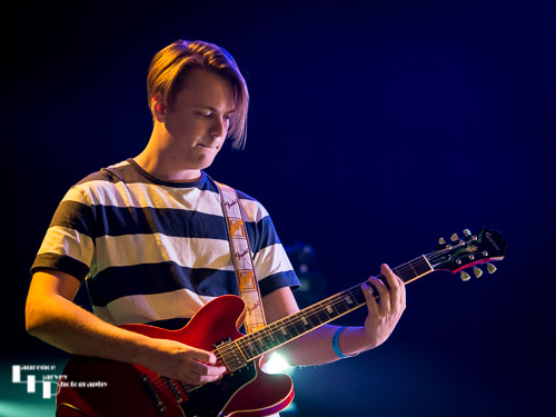 Elliot Young on lead guitar