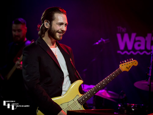 Laurence Jones on guitar & vocals