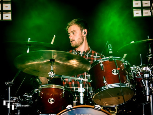 The Mentulls: Nick Colman on drums