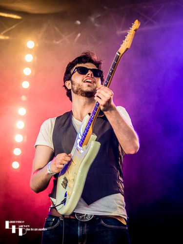 The Mentulls: Andrew Pipe on guitar & vocals