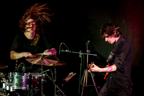 Kev Hickman on drums & Adam Pyke on bass