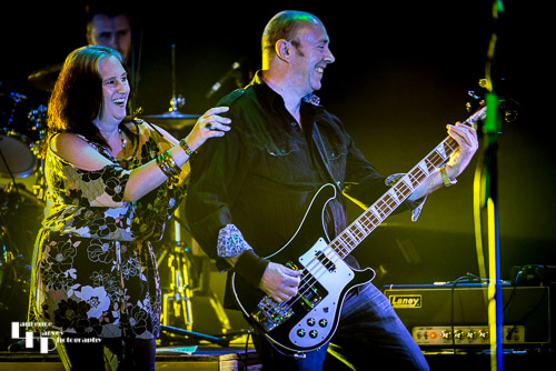 Sophie Hammerton on vocals & Trev Turley on bass