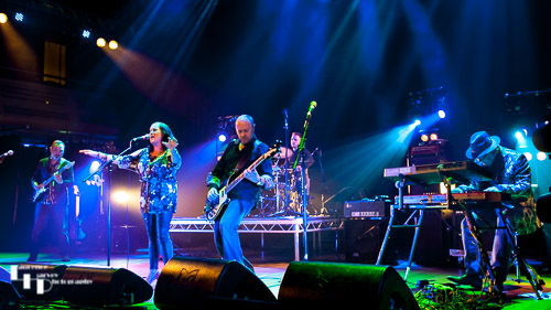 Mojo Preachers on stage at the Apex