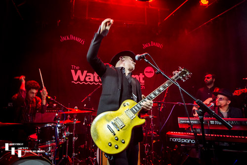 Matt Pearce & The Mutiny on stage at The Waterfront