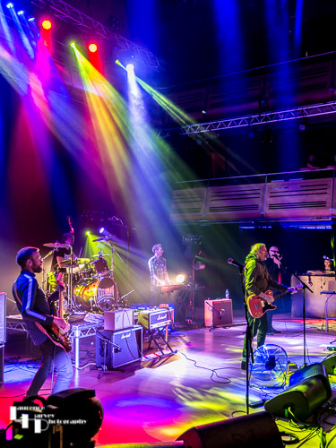 Nine Below Zero on stage at the Apex