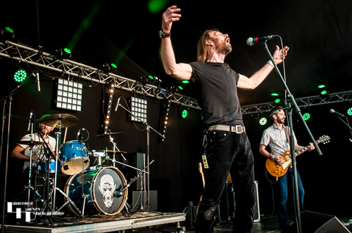 Pearl Handled Revolver on stage at Cambridge Rock Festival
